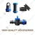 Kamal Agrotech 20 mm Rain Pipe Set with Cock, Grommet, Joiner and Endcap Suitable for Irrigation Purposes