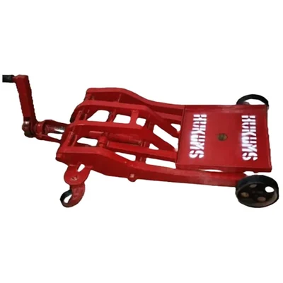 Hukums 20 mm Gear Box Trolley Jack With 785 mm Maximum Height - 1 Year Warranty