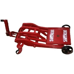 Hukums 20 mm Gear Box Trolley Jack With 785 mm Maximum Height - 1 Year Warranty 