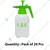 High Quality 1.5 L Garden Pressure Spray Pump for Pest & Weed Control (Pack of 20 Pcs)