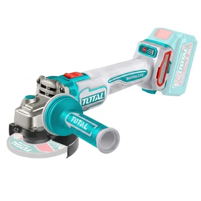 Total 20V 1200W 100mm 9000 RPM 3 Speed Brushless Cordless Angle Grinder Kit TAGLI2120232