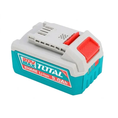 Total 20V 5.0Ah P20S Series High Capacity Lithium Ion Battery Pack LED Power Indicator TFBLI20531
