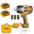Ingco 3/4" 20V Cordless Impact Wrench With Max. Torque 1350 Nm, Battery-Charger & Socket Set, 1800 RPM (CIWLI20135)