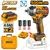 Ingco 12.7mm (1/2") 20V Lithium-Ion Cordless Impact Wrench With Battery, Charger & Accessories, 500 N.m Torque (CIWLI2050)