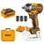 Ingco 12.7mm (1/2") 20V Lithium-Ion Cordless Impact Wrench With Battery, Charger & Accessories, 500 N.m Torque (CIWLI2050)