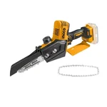 Ingco 20V Lithium-ion Battery Chainsaw with 6 inch Guide Bar | Suitable for Light Cutting Works | CGSLI2068