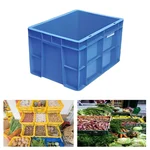 Aristo Pack of 3, 21L 400x300x220 mm Complete Closed Solid Plastic Crate, 43220 CC