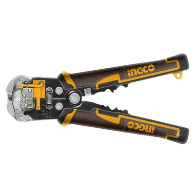 Ingco 210mm (8-1/4") Multi-Function Wire Cutter & Stripper with Non-Contact Voltage Detection (HWSP102429)