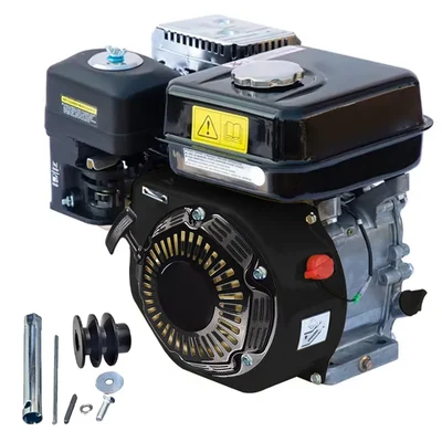 Heavy Duty 212CC 8Hp 4 Stroke Single Cylinder Air Cooled Recoil Start Petrol Engine With Accessories, 3.5L Fuel Tank