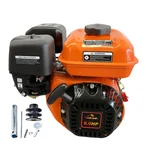 Bharat Saarthi 212CC 8Hp 4 Stroke Single Cylinder Air Cooled Recoil Start Petrol Engine With Accessories, 3.5L Fuel Tank