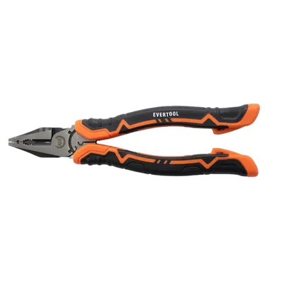 EVERTOOL 200mm CRV Heavy Duty Combination Plier Crafting ISI Mark EV-S219