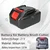 Heavy Duty 21V 3Ah Lithium Ion Battery for Battery Operated Brush Cutter and Battery Operated Chainsaw