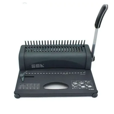 Dotpot 21 Hole High Volume Comb Binding Machine, A4 Sizes Paper & 20 Sheets Punching Capacity