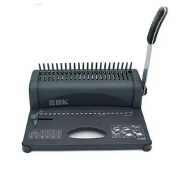 Dotpot 21 Hole High Volume Comb Binding Machine, A4 Sizes Paper & 20 Sheets Punching Capacity
