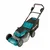 Makita DLM530PT4  18Vx2, 21 Inch Width Brushless 3-in-1 Cordless Lawn Mower With 2 Batteries & Charger 