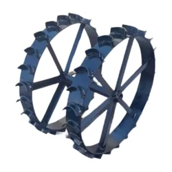 Heavy Duty 2 Pcs of 21 inch Big Iron Wheel for 7 to 12 HP Petrol Power Tiller