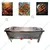 Premium Quality SS 24 inch Gas Operated Barbeque Grill Machine with 8 Skewers 