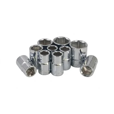 Kapson 21mm Chrome Vanadium 1/2" Square Drive Metric Hex Socket for Professional Automotive Wheel & Hub Repair (Pack of 10) KLS-21