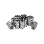 Kapson 21mm Chrome Vanadium 1/2" Square Drive Metric Hex Socket for Professional Automotive Wheel & Hub Repair (Pack of 10) KLS-21