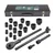 ROCKFORCE 21 Piece 3/4 Inch Drive Air Impact Socket Set with Ratchet Extensions and Metal Carry Case (RF-6213-5MPB)