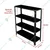 Alija 36 x 35 x 12 Inch 4 Shelves Multipurpose Storage Rack (22 Gauge Shelves & 16 Gauge Angle)