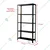 Alija 72 x 35 x 12 Inch 5 Shelves Multipurpose Storage Rack (22 Gauge Shelves & 16 Gauge Angle)