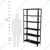 Alija 72 x 35 x 12 Inch 6 Shelves Multipurpose Storage Rack (22 Gauge Shelves & 16 Gauge Angle)