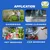 Agriansh 220 PSI, 12V DC, 5 M PVC Hose Pipe Used for Gardening, Water dispensing, Home cleaning, Agriculture use