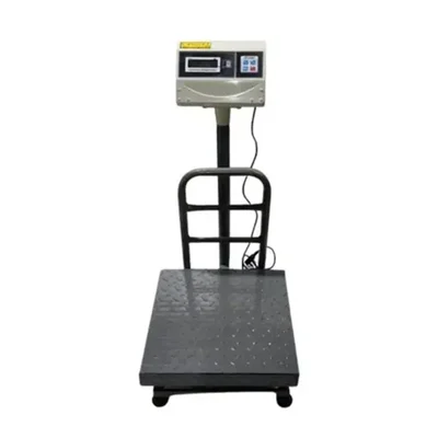 Everfast 220V Dual LED 200kg Heavy Duty Industrial Platform Scale with Power Backup REP-200K