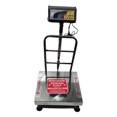 Everfast 220V Dual LED Warehouse Retail Heavy Duty Wi-Fi USB Connectivity Stainless Steel Plate REP-300K