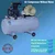 Heavy Duty 225 L Single Stage Double Cylinder Air Compressor Without Motor