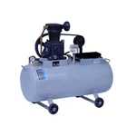 Heavy Duty 225 L Single Stage Double Cylinder Air Compressor Without Motor