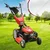 Leo 21 Inch Self Propelled 225cc Petrol Lawn Mower | Ideal for Grass Cutting/Trimming