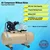 Heavy Duty 225 L Single Stage Double Cylinder Air Compressor Without Motor