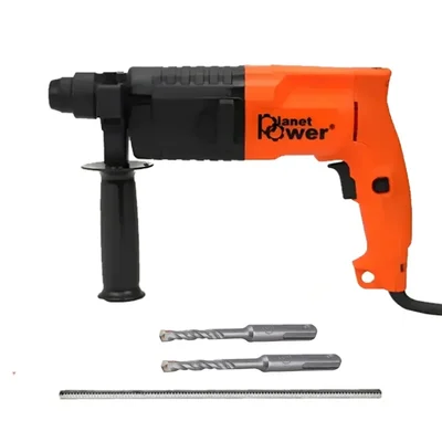 Planet Power 22 mm 800 Watt Rotary Hammer Drill, 900 RPM (PH22) 