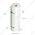 Premium Quality 22 cm X 5 meter Dotted Vacuum Bag Roll for Pouch Packing