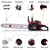 BSC Power 5800, 58-cc Petrol Chainsaw with 22 inch Guide Bar for Felling/Cutting Trees, Logging Woods