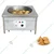 22 inch Square Table Top Electric Kadhai, 6000W with Safety Features (MCB/Auto-Cut Off)