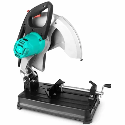 DCA 355mm 14 Inch 2300W 3900 RPM 0-45 Degree Miter Electric Heavy Duty Metal Cut Off Machine AJG09-355