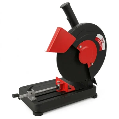 Yuri 2300W Heavy Duty Metal Cut-Off Machine, 355mm Chop Saw with 4100 RPM High Speed Steel Cutting (YR-CM1046)