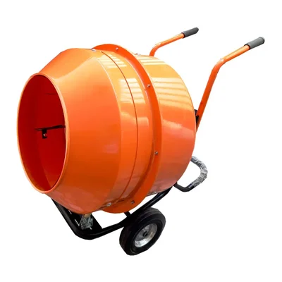 Heavy Duty 230L, 0.6 HP Single Phase Tilt Type Concrete Mixer With Electric Motor Operation