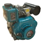 Heavy Duty 173F 247cc(7 HP) 4-Stroke Single Cylinder Recoil Start Diesel Engine With 3.5L Fuel Tank