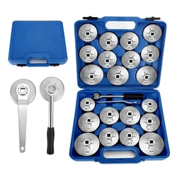 Hukums 23 pcs Cup Type Oil Filter Wrench Removal Socket Set