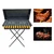 Premium Quality 24 Inches(60.96 Cm) Xstand Briefcase Style Big Charcoal Barbeque Grill with 12 Skewers