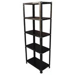 Alija 72 X 23 X 12 Inch 5 Shelves Multipurpose Storage Rack (24 Gauge Shelves & 18 Gauge Angle)