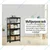 Alija 72 X 23 X 12 Inch 5 Shelves Multipurpose Storage Rack (24 Gauge Shelves & 18 Gauge Angle)