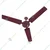 Solar Universe India 24-30 Watt Solar Ceiling Fan, BLDC Copper Winding Motor