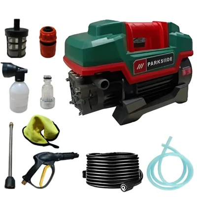 Parksiide 240 Bar, 2400W High Pressure Washer With 9 Required Accessories