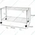Rackwell 24 x 14 x 16 inch Height Adjustable Foldable Multipurpose Stainless Steel Organizer Wire Shelving Rack