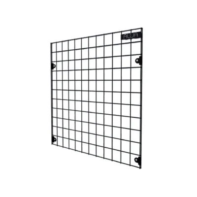 ALIJA 24 x 24 Inch Grid Wall Mesh With 10 Pieces Hook For Multipurpose Use(Size-4 Inch Hook)